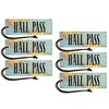 Teacher Created Resources Travel the Map Magnetic Hall Pass, 6PK 77476